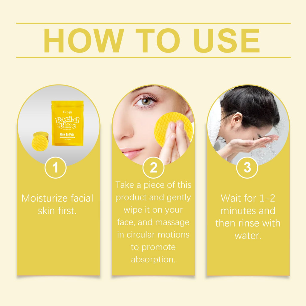 How to use: moisturise, wipe over the face, rinse after one to two minutes