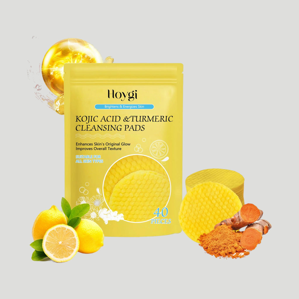 Hoygi Turmeric Cleansing Pads, 40 pack pouch